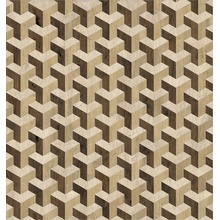 Piemme Soul С000502886 02988_SoulMosaicoRoloNat/Ret Mosaik 19x22 cm, Italien, holzoptik - Foto 1 - Foto 1