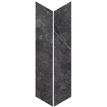 Piemme Uniquestone С000490046 01796_UniqueNiteChevronN/R porcelain tile 10x53 cm, Italy, other types of stone - photo 1 - photo 1