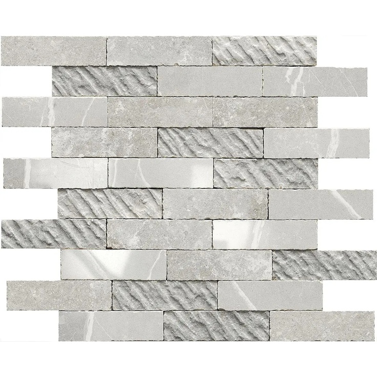 Piemme Uniquestone С000495921 01788_UniqueSilverMixAllInRet Mosaic 30x30 cm, Italy, other types of stone - photo 1 Piemme Uniquestone С000495921 01788_UniqueSilverMixAllInRet Mosaic 30x30 cm, Italy, other types of stone - photo 1