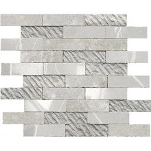 Piemme Uniquestone С000495921 01788_UniqueSilverMixAllInRet Mosaic 30x30 cm, Italy, other types of stone - photo 1 - photo 1