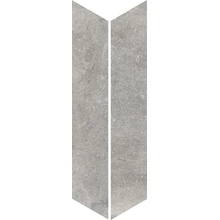 Piemme Uniquestone С000471981 01795_UniqueTitaniumChevronN/R porcelain tile 10x53 cm, Italy, other types of stone - photo 1 - photo 1