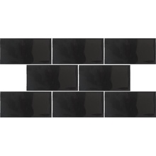 Pissano Alborán С000542942 0000000006_AlboranNegroBrillo7,5X15 wall tile 7,5x15 cm, Spain - photo 1 - photo 1