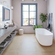 Pissano Fango 90x90 cm, glazed porcelain stoneware, Spain, terracotta look - interior photo 1 - photo 1