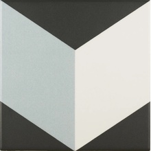 Pissano Hydraulic Collection С000543014 0000000161_Electra15X15 porcelain tile 15x15 cm, Spain, hydraulic tile imitation - photo 1 - photo 1