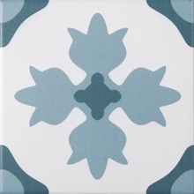 Pissano Hydraulic Collection С000637105 Gregal 10 porcelain tile 15x15 cm, Spain, hydraulic tile imitation - photo 1 - photo 1