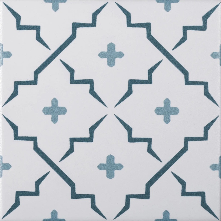 Pissano Hydraulic Collection С000637104 Gregal 9 gres porcelanato 15x15 cm, Espanha, imitação de azulejo hidráulico - foto 1 Pissano Hydraulic Collection С000637104 Gregal 9 gres porcelanato 15x15 cm, Espanha, imitação de azulejo hidráulico - foto 1