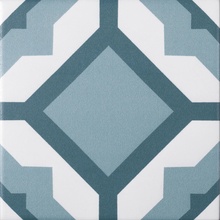 Pissano Hydraulic Collection С000637103 Gregal 8 porcelain tile 15x15 cm, Spain, hydraulic tile imitation - photo 1 - photo 1