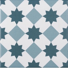 Pissano Hydraulic Collection С000637102 Gregal 7 porcelain tile 15x15 cm, Spain, hydraulic tile imitation - photo 1 - photo 1