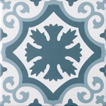 Pissano Hydraulic Collection С000637100 Gregal 5 porcelain tile 15x15 cm, Spain, hydraulic tile imitation - photo 1 - photo 1