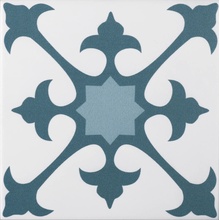 Pissano Hydraulic Collection С000637099 Gregal 4 porcelain tile 15x15 cm, Spain, hydraulic tile imitation - photo 1 - photo 1