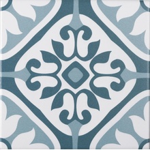 Pissano Hydraulic Collection С000637098 Gregal 3 porcelain tile 15x15 cm, Spain, hydraulic tile imitation - photo 1 - photo 1