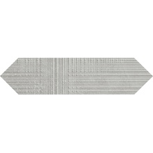 Provenza Eureka E03D Tartan Losanga Grigio Decoratie 7,5x30 cm, Italië, steen  - foto 1 - foto 1