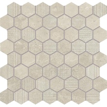 Provenza Eureka EF4G Mosaico Esagona Sabbia Mozaïek 30x30 cm, Italië, mozaieklook - foto 1 - foto 1