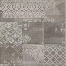 Provenza Gesso E3FQ Decoro Patchwork Black Velvet Rett Dekor 20x20 cm, Itálie - fotografie 1 - foto 1
