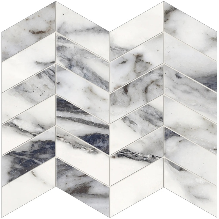 Provenza Unique Marble С000581080 EL92_30X30UniqueMarbleMosaicoArrowsBiancoSienaSilktech Mosaïque 30x30 cm, Italie, autres types de marbre - photo 1 Provenza Unique Marble С000581080 EL92_30X30UniqueMarbleMosaicoArrowsBiancoSienaSilktech Mosaïque 30x30 cm, Italie, autres types de marbre - photo 1