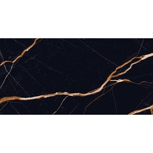 Provenza Unique Marble С000580993 EKS9_60X120UniqueMarbleSaharaNoirSilktechRt keramisch graniet 60x120 cm, Italië, andere soorten marmer - foto 1 - foto 1