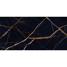 Provenza Unique Marble EKSU Sahara Noir Lappato keramisch graniet 60x120 cm, Italië, marmerlook - foto 1 - foto 1