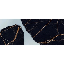 Provenza Unique Marble EKRS Ambra Sahara Noir Lappato Rett keramisch graniet 120x278 cm, Italië, marmerlook - foto 1 - foto 1