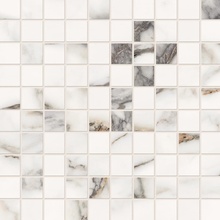 Provenza Unique Marble EL5X Paonazzetto Silktech 3x3 Mozaïek 30x30 cm, Italië, mozaieklook - foto 1 - foto 1
