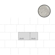 Provenza Unique Travertine EJQ1 Opus Ancient Brecciato Silver Naturale porcelain tile 20x50 cm, Italy, stone  - photo 1 - photo 1