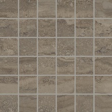 Provenza Unique Travertine EJTH Vein Cut Chocolate Naturale 5x5 Mosaic 30x30 cm, Italy, mosaic - photo 1 - photo 1