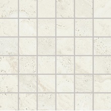 Provenza Unique Travertine EJDW Minimal White Naturale 5x5 Mosaic 30x30 cm, Italy, mosaic - photo 1 - photo 1