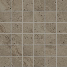 Provenza Unique Travertine EJTP Minimal Chocolate Naturale 5x5 Mosaic 30x30 cm, Italy, mosaic - photo 1 - photo 1