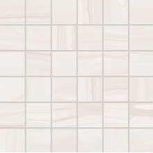 Provenza Varana Stone EN0S Vein Cut White Silktech 5x5 Mosaico 30x30 cm, Itália, efeito mosaico - foto 1 - foto 1