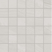 Provenza Varana Stone EN0V Cross Cut Light Grey Silktech 5x5 Mosaico 30x30 cm, Itália, efeito mosaico - foto 1 - foto 1
