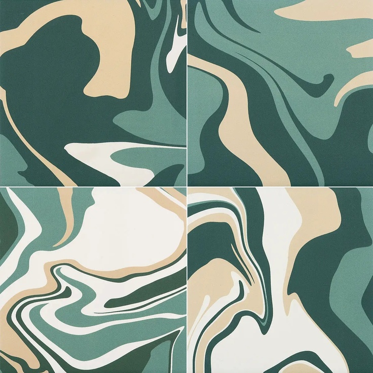 Quintessenza Fluid С000612228 FLU110M_FluidMatchaTea porcelænsflise 18,6x18,6 cm, Italien - foto 1 Quintessenza Fluid С000612228 FLU110M_FluidMatchaTea porcelænsflise 18,6x18,6 cm, Italien - foto 1