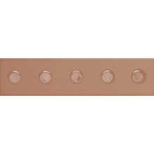 Quintessenza Modulo С000492157 MDL303M_DecoroTondiMattone Decor 5,6x23,2 cm, Italy, brick look - photo 1 - photo 1