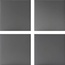 Quintessenza Pigmento10 С000587123 PGM115M_Nero porcelain tile 10x10 cm, Italy - photo 1