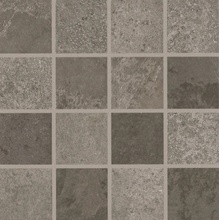 Quintessenza Superfici20 С000435559 SVN403M_Mosaico4,7X4,7GrigioMix Mozaikk 20x20 cm, Italia, under betong - foto 1 - foto 1