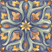 Ragno Amuri С000593512 RC8K_AmuriDecoroMaiolicaTappeto4Glossy20X20 gres porcelanato 20x20 cm, Itália - foto 1 - foto 1