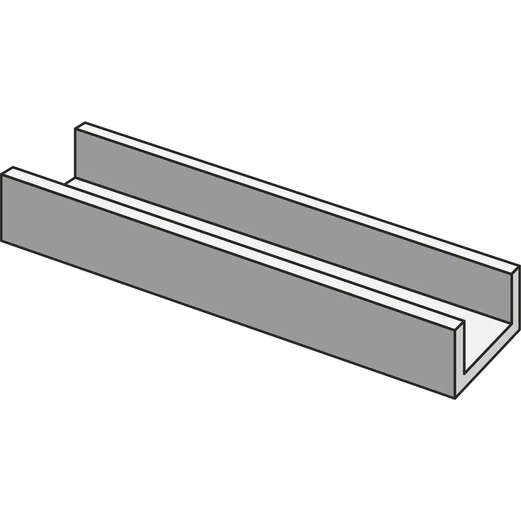 Ragno Concept XT20 С000468512 R58V_ConceptXt20CanalinaNero15X60 Elemento especial 15x60 cm, Itália, sob o concreto - foto 1 Ragno Concept XT20 С000468512 R58V_ConceptXt20CanalinaNero15X60 Elemento especial 15x60 cm, Itália, sob o concreto - foto 1
