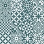 Ragno Contrasti С000478415 R7H4_ContrastiOttanioDecoroMix20X20 porcelain tile 20x20 cm, Italy, hydraulic - photo 1