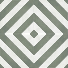 Ragno Contrasti С000478425 R7HP_ContrastiTappeto1020X20 porcelain tile 20x20 cm, Italy, hydraulic tile imitation - photo 1 - photo 1