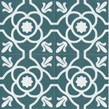 Ragno Contrasti С000478426 R7HQ_ContrastiTappeto1120X20 porcelain tile 20x20 cm, Italy, hydraulic tile imitation - photo 1 - photo 1