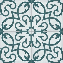 Ragno Contrasti С000478427 R7HR_ContrastiTappeto1220X20 porcelain tile 20x20 cm, Italy, hydraulic tile imitation - photo 1 - photo 1