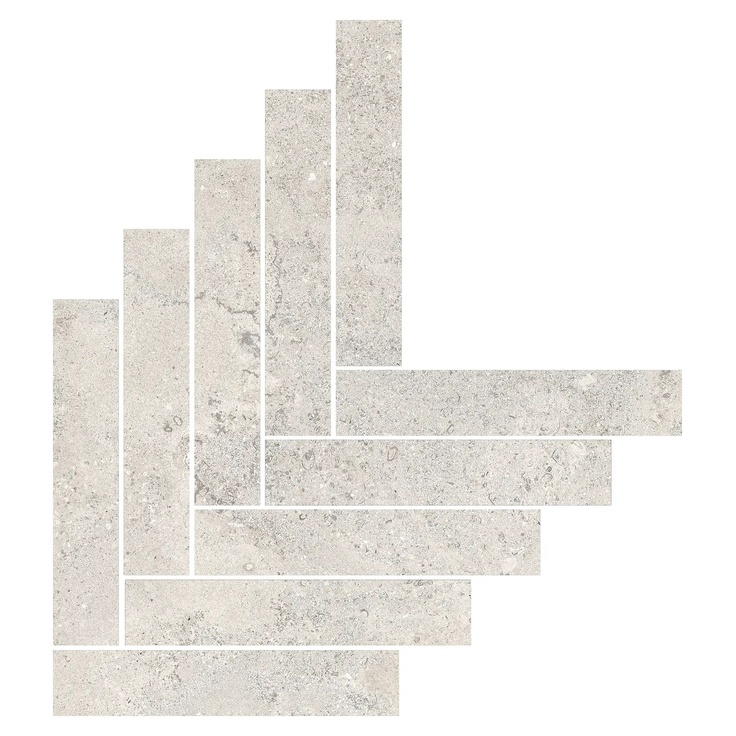 Ragno Kalkstone С000582199 RANT_KalkstoneWhiteMosaicoFreccia44,9X61,6 Mozaika 44,9x61,6 cm, Itálie, vápenec - fotografie 1 Ragno Kalkstone С000582199 RANT_KalkstoneWhiteMosaicoFreccia44,9X61,6 Mozaika 44,9x61,6 cm, Itálie, vápenec - fotografie 1