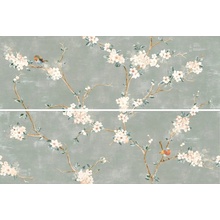 Ragno Mixed С000565402 RC5L_MixedDecoroFioreDiPescoVerdeTouch40X120 carreau mural 40x120 cm, Italie, béton - photo 1 - photo 1