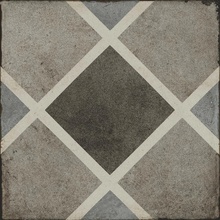 Ragno Ottocento С000439190 R86Z_OTTOCENTO DECORO TAPPETO 1 TALCO 20X20 gres porcelanato 20x20 cm, Itália, imitação de azulejo hidráulico - foto 1 - foto 1