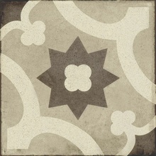 Ragno Ottocento С000439183 R86S_OTTOCENTO DECORO TAPPETO 2 AMBRA 20X20 gres porcelanato 20x20 cm, Itália, imitação de azulejo hidráulico - foto 1 - foto 1