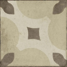 Ragno Ottocento С000439187 R86W_OTTOCENTO DECORO TAPPETO 6 AMBRA 20X20 gres porcelanato 20x20 cm, Itália, imitação de azulejo hidráulico - foto 1 - foto 1