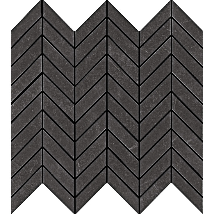 Ragno Realstone_Slate С000469674 R6GM_SlateBlackMosaicoFreccia37X41 Mosaic 37x41 cm, Italy, slate (andesite) - photo 1 Ragno Realstone_Slate С000469674 R6GM_SlateBlackMosaicoFreccia37X41 Mosaic 37x41 cm, Italy, slate (andesite) - photo 1