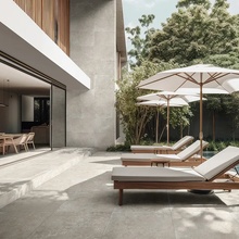Ragno Realstone_Travertino XT20 80x80, porcelanato não esmaltado, Itália, travertino - foto de interior 1 - foto 2