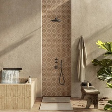 Ragno Realstone_Travertino XT20 80x80, porcelanato não esmaltado, Itália, travertino - foto de interior 1 - foto 1