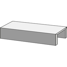 Ragno Realstone_Travertino XT20 С000605084 RCP7_TravertinoXt20CrossNoceBordoURt15X80 Meio-fio 15x80 cm, Itália, travertino - foto 1 - foto 1