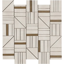 Ragno Resina С000478537 R7LQ_ResinaGrigioMosaicoForme40X43 Mosaic 40x43 cm, Italy, resin look - photo 1 - photo 1