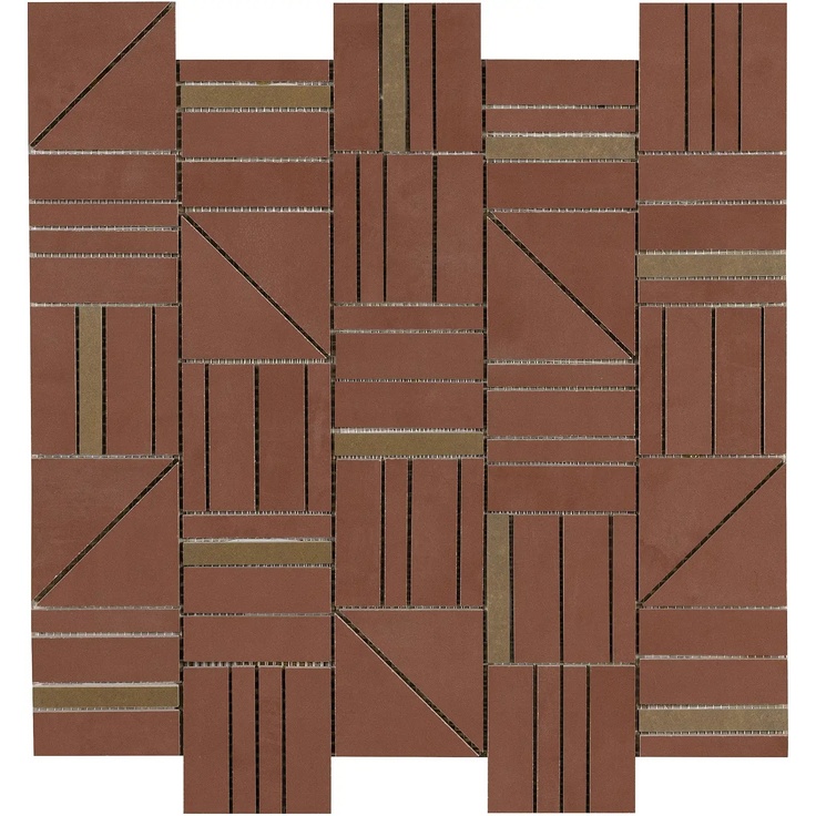 Ragno Resina С000478533 R7LK_ResinaTerracottaMosaicoForme40X43 Mosaic 40x43 cm, Italy, resin look - photo 1 Ragno Resina С000478533 R7LK_ResinaTerracottaMosaicoForme40X43 Mosaic 40x43 cm, Italy, resin look - photo 1